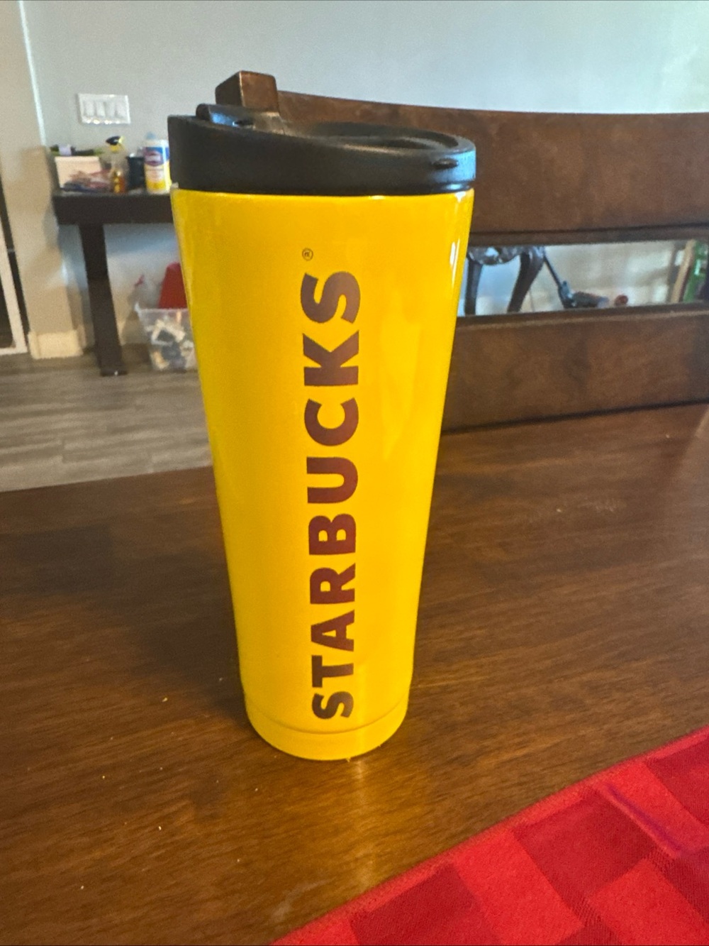 Starbucks Yellow Tumbler